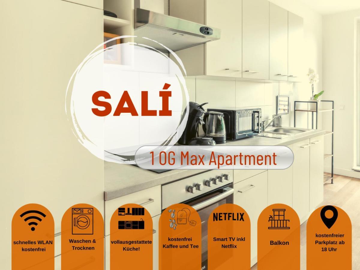 Salihomes/Max Apartment/5Pax/Modern Eingerichtet/Voll Ausgestattet Kueche Markranstädt Dış mekan fotoğraf